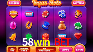 Interface do App 58win bet